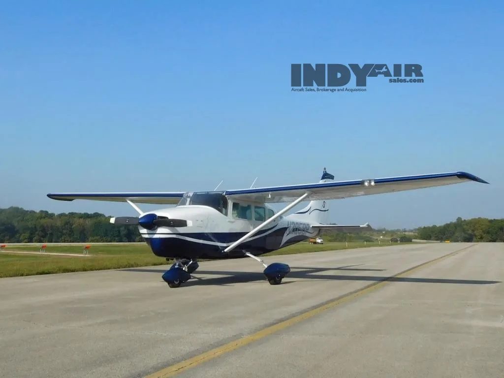 Exterior view of a 1963 Cessna 205 - N205BP Aircraft.