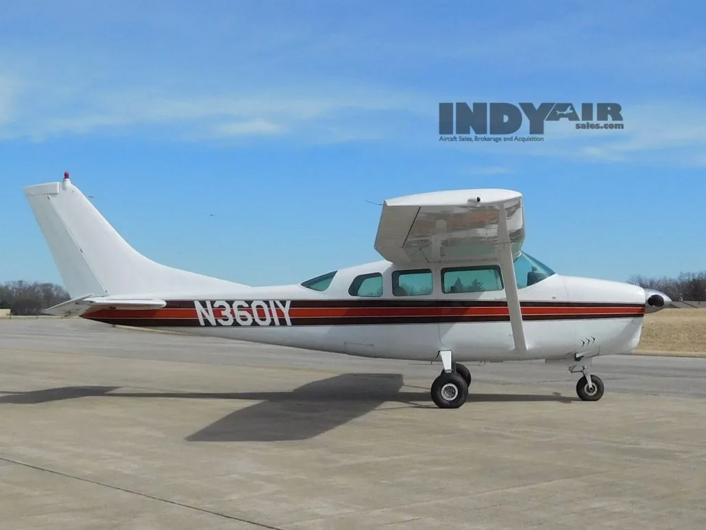 Exterior view of a 1963 Cessna 210 - N3601Y Aircraft.