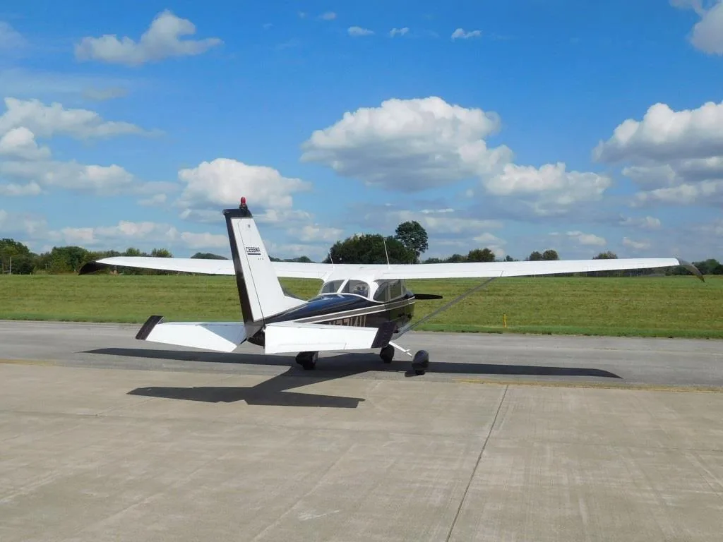 Exterior view of a 1964 Cessna 172 - N7714U Aircraft.