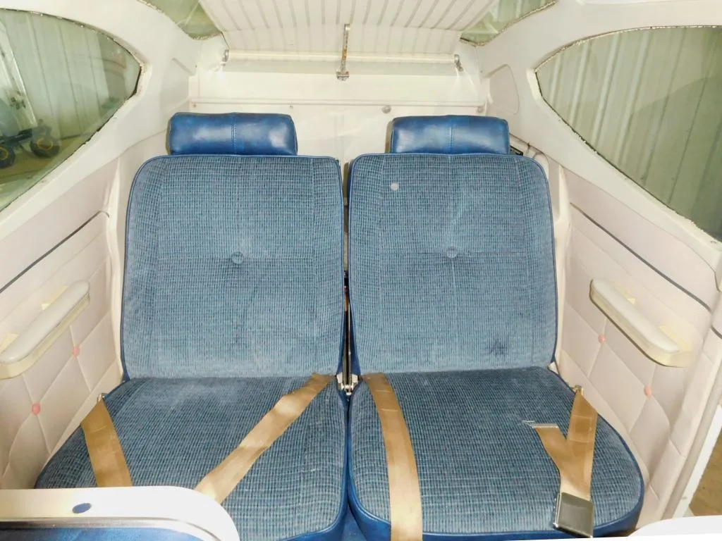 Cabin interior of a 1964 Cessna 182 - N2461R Aircraft.