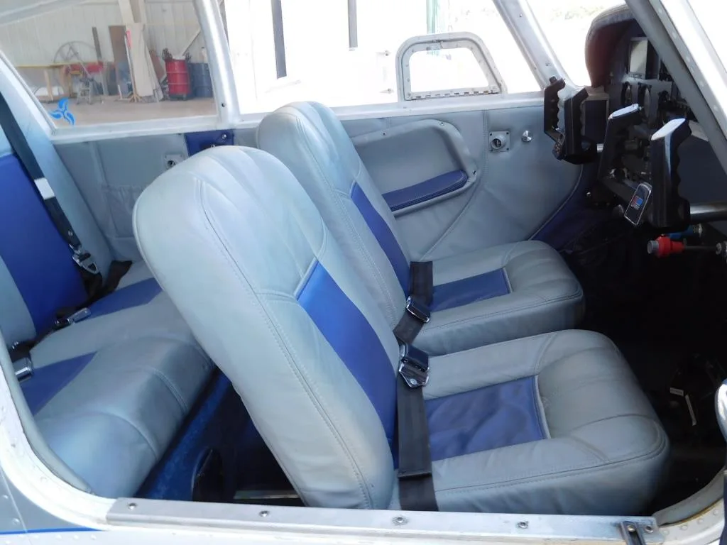 Cabin interior of a 1964 Piper Cherokee 235 - N8750W Aircraft.