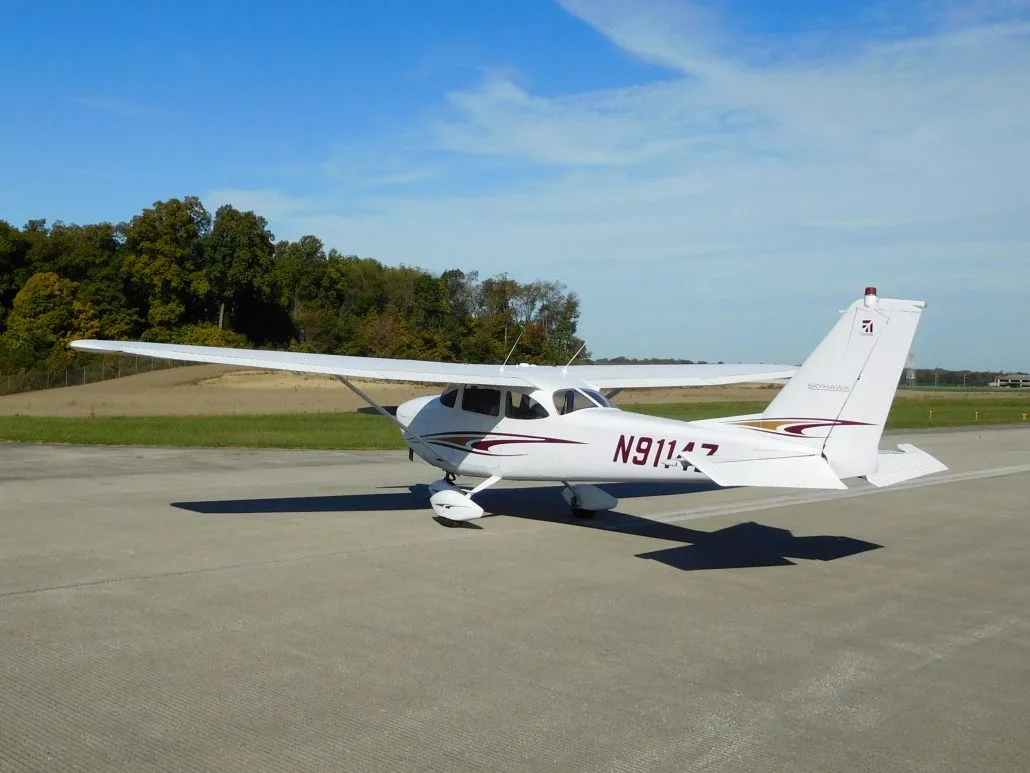 Exterior view of a 1965 Cessna 172 - N9114Z Aircraft.