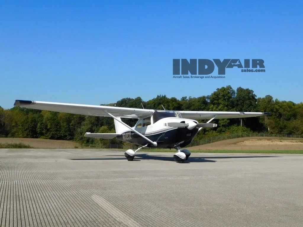 Exterior view of a 1965 Cessna 182 - N2493X Aircraft.