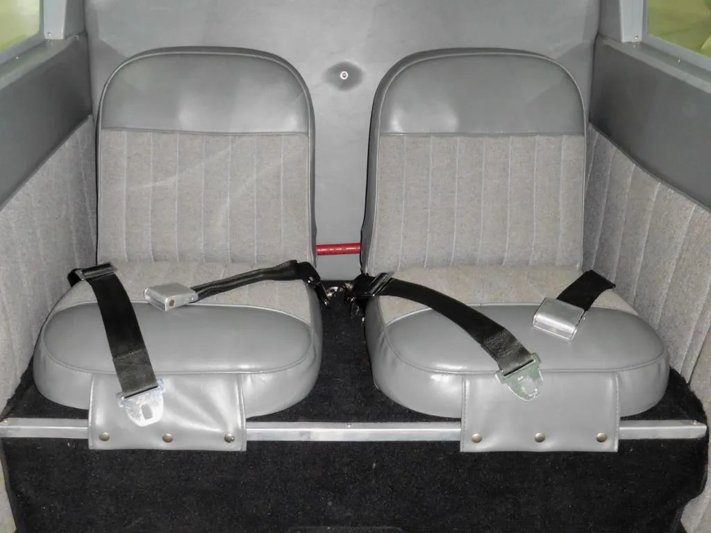 Cabin interior of a 1965 Piper Cherokee 140 - N6068W Aircraft.