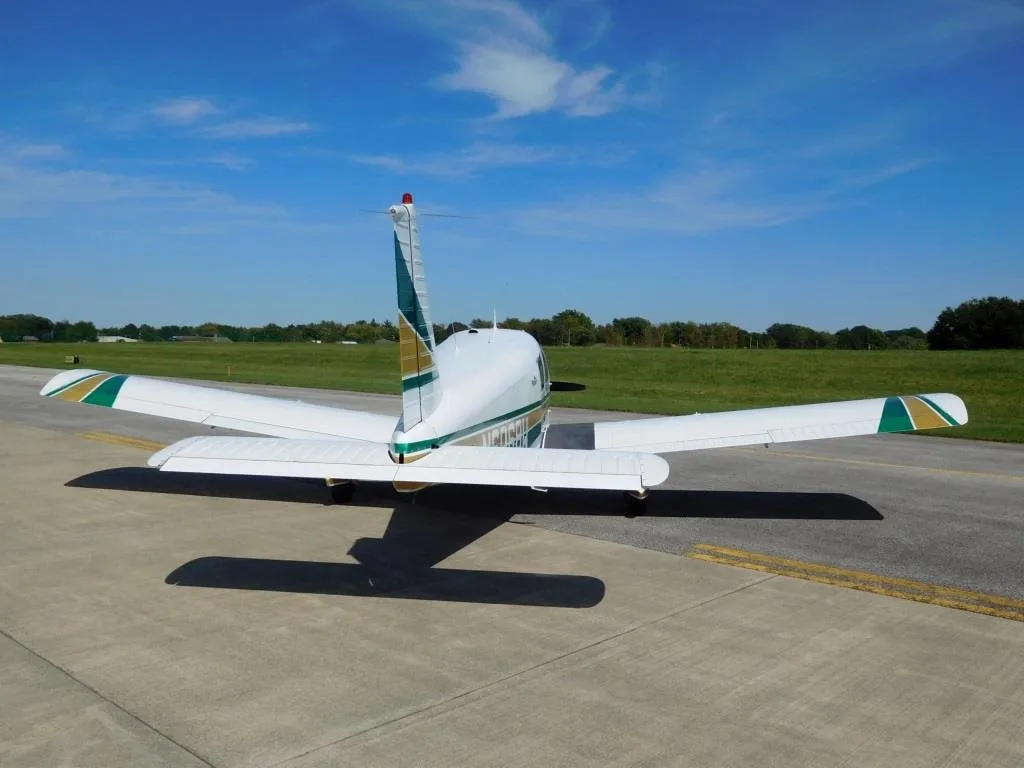 Exterior view of a 1965 Piper Cherokee 140 - N6068W Aircraft.
