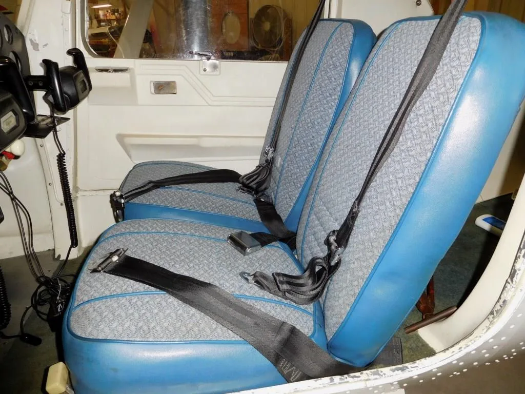 Cabin interior of a 1966 Cessna 150- N8682G Aircraft.