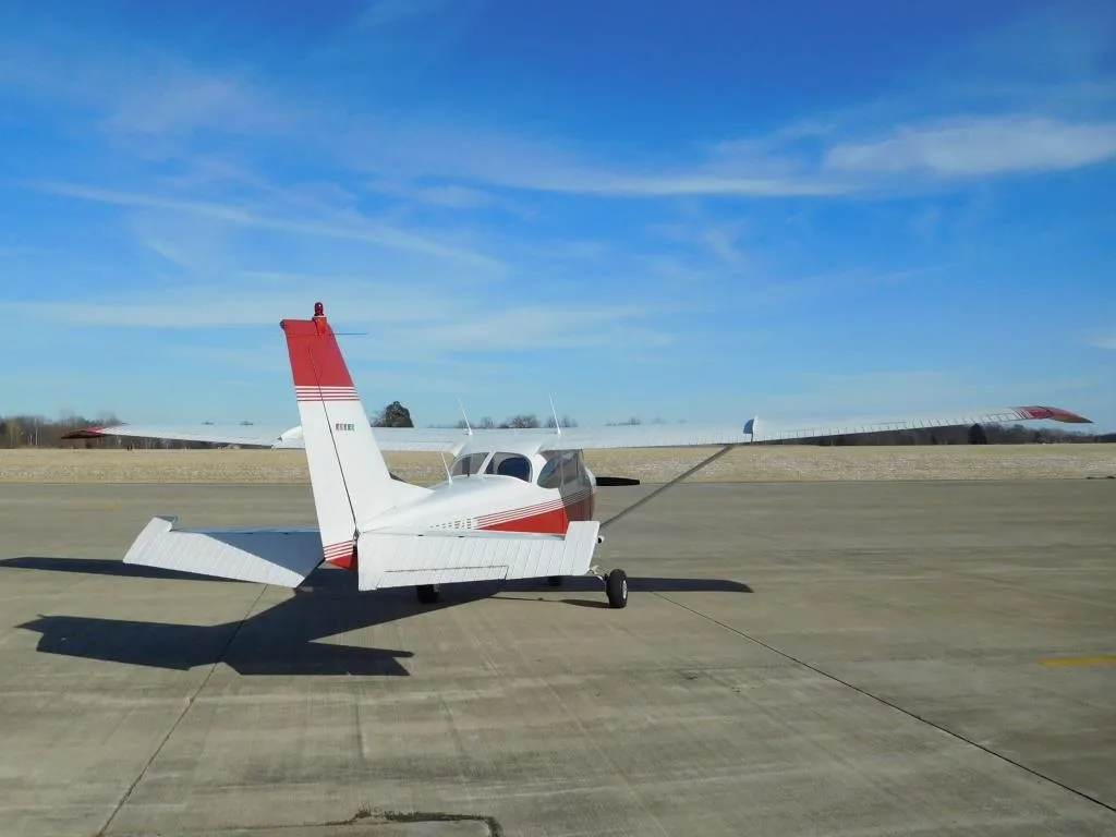 Exterior view of a 1966 Cessna 172 - N1114F Aircraft.
