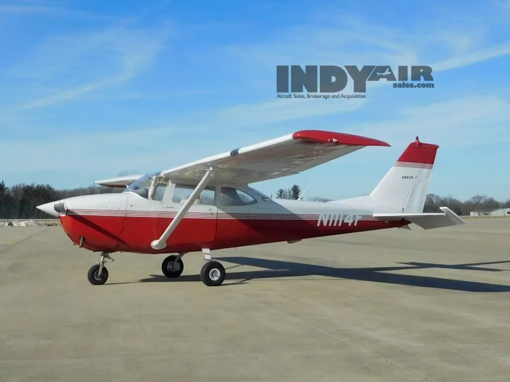 Exterior view of a 1966 Cessna 172 - N1114F Aircraft.