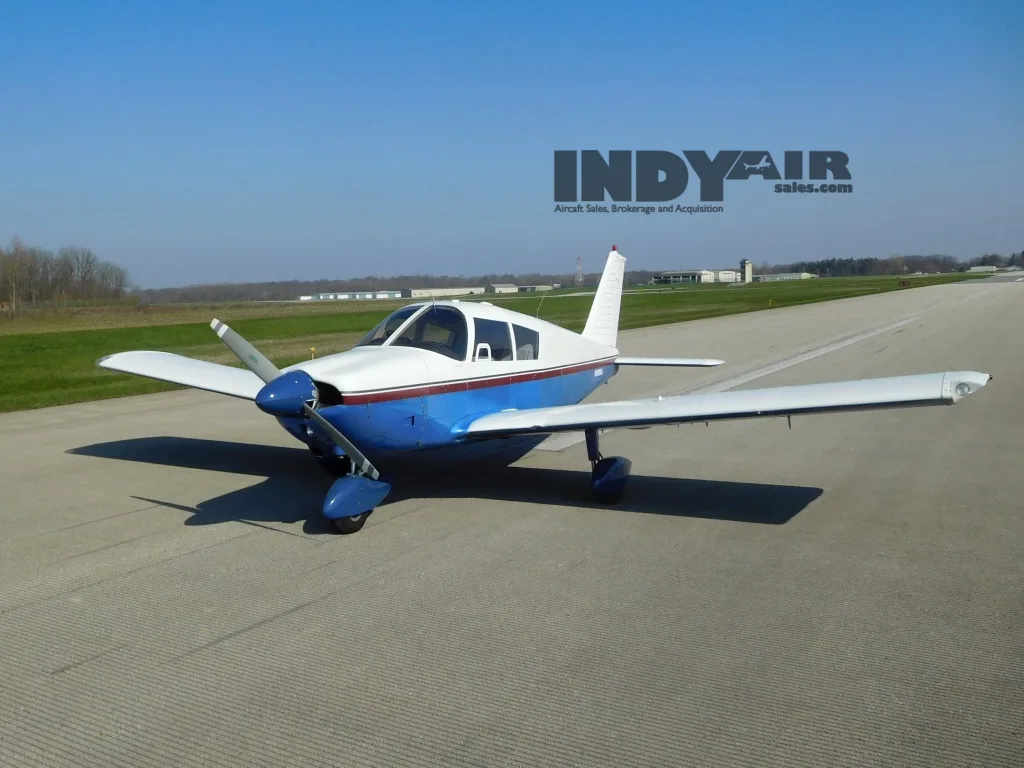 Exterior view of a 1966 Piper Cherokee 180 - N9156J Aircraft.