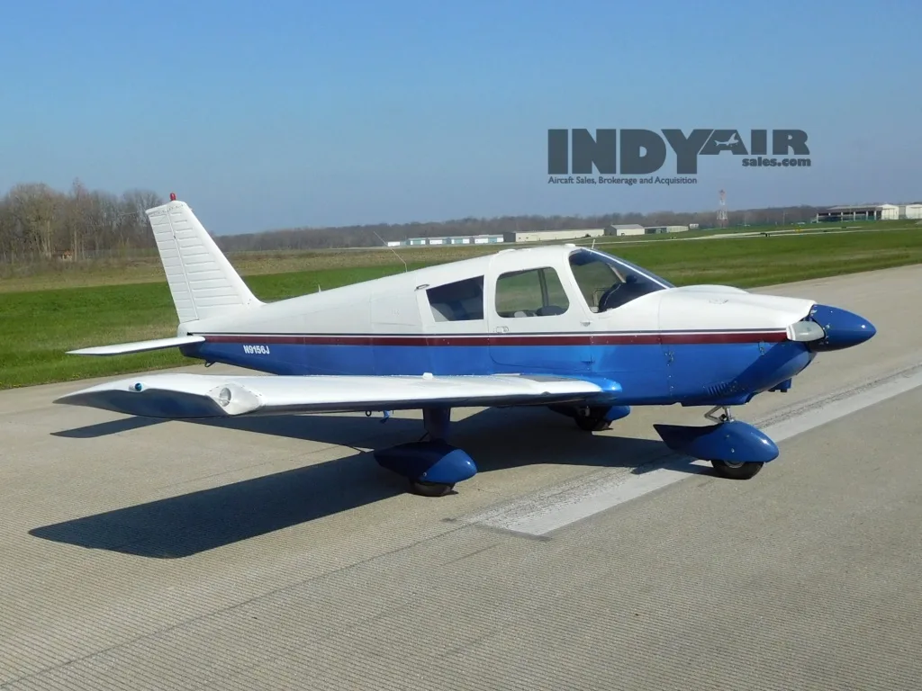 Exterior view of a 1966 Piper Cherokee 180 - N9156J Aircraft.