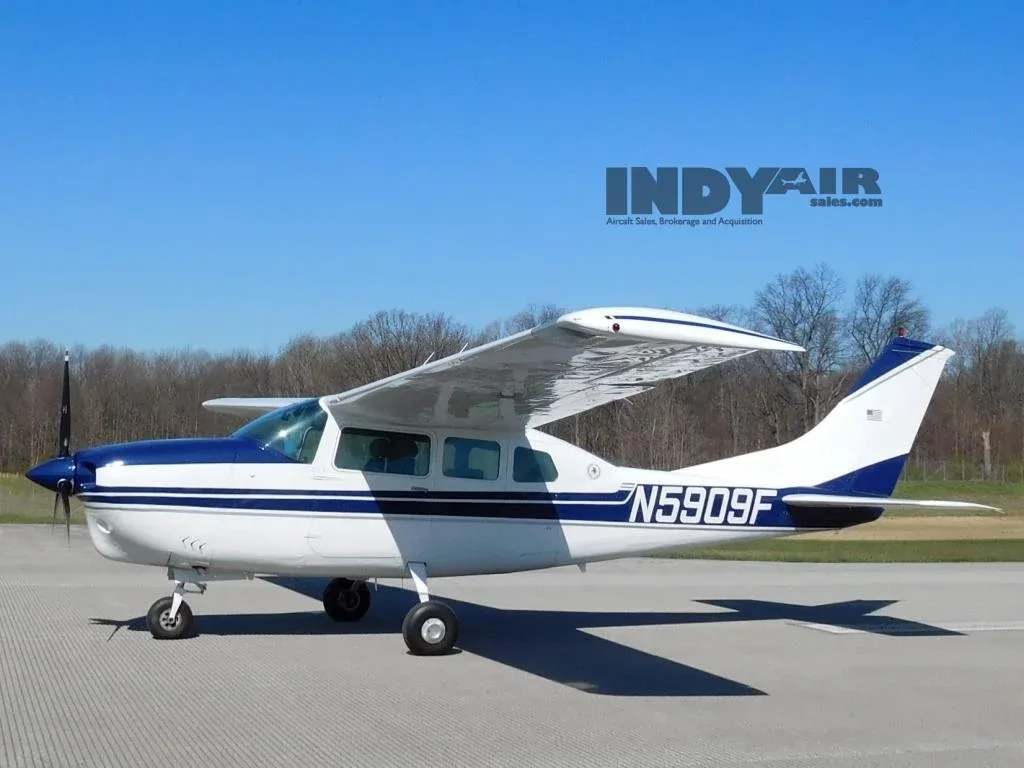 Exterior view of a 1967 Cessna 210 - N5909F Aircraft.