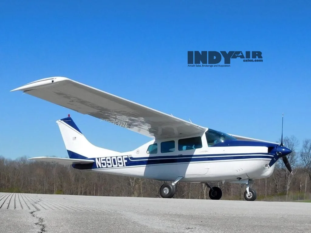 Exterior view of a 1967 Cessna 210 - N5909F Aircraft.