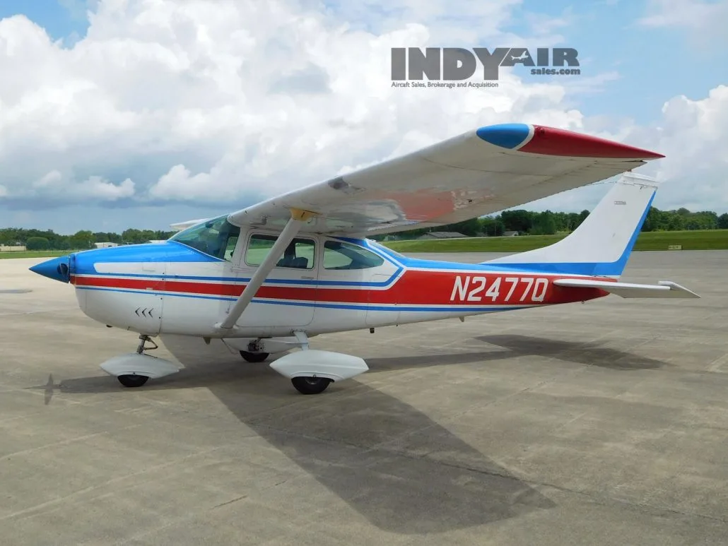 Exterior view of a 1967 Cessna Skylane 182K - N2477Q Aircraft.