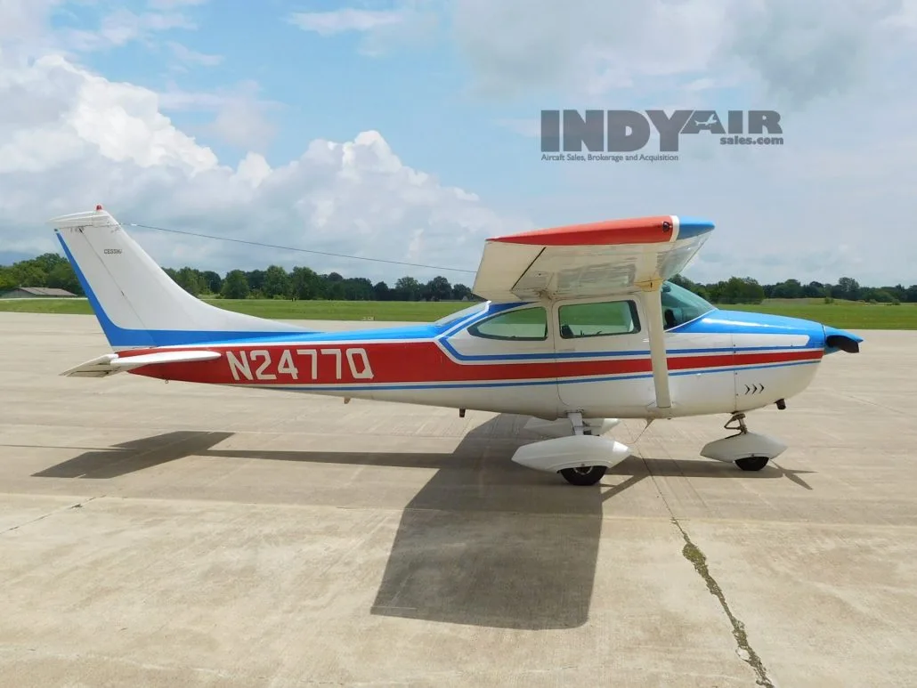 Exterior view of a 1967 Cessna Skylane 182K - N2477Q Aircraft.