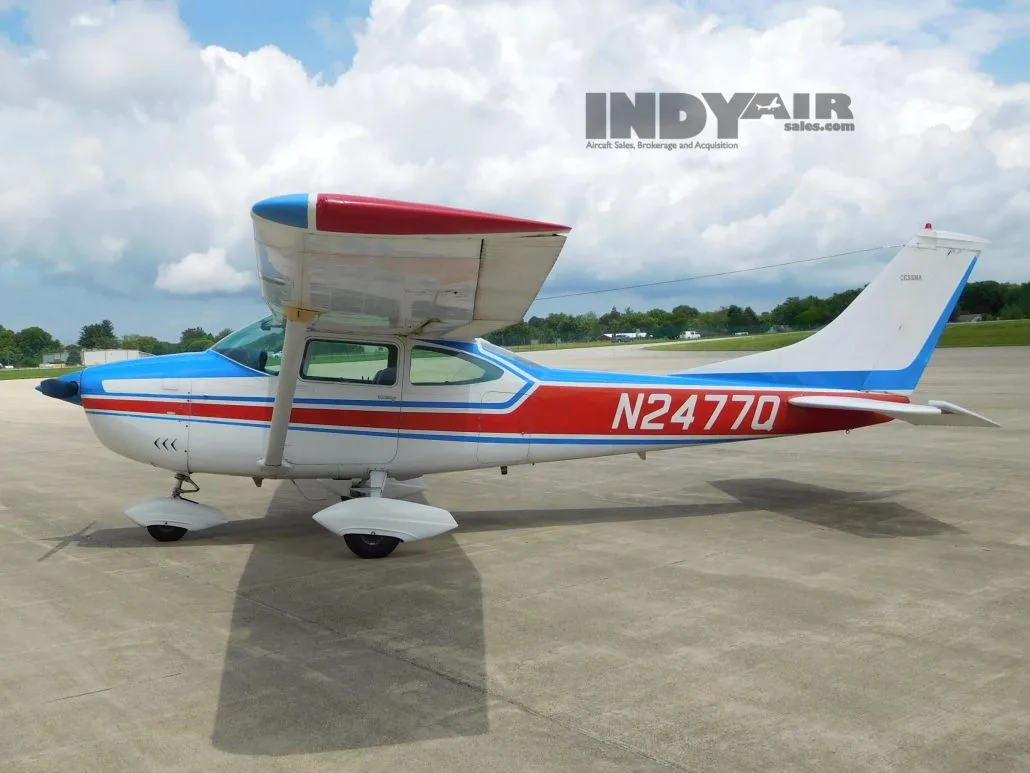 Exterior view of a 1967 Cessna Skylane 182K - N2477Q Aircraft.