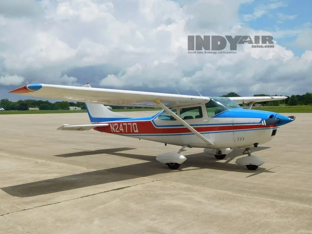 Exterior view of a 1967 Cessna Skylane 182K - N2477Q Aircraft.