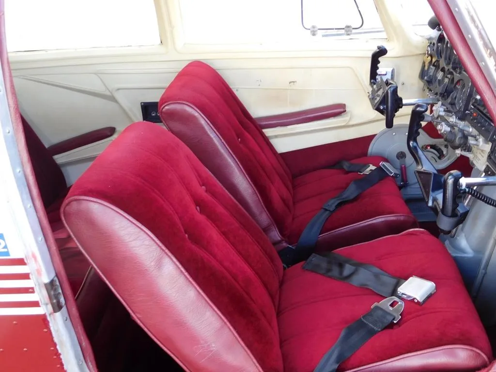 Cabin interior of a 1967 Mooney M20C - N2933L Aircraft.