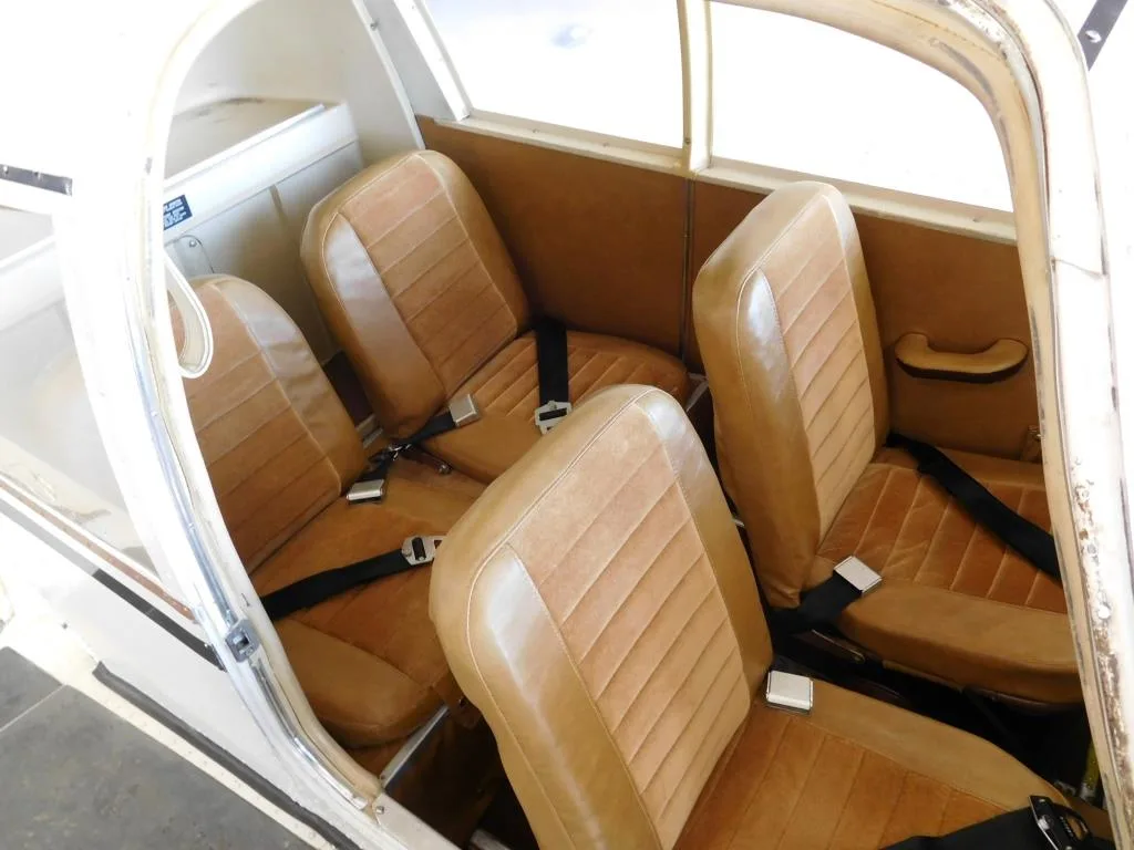Cabin interior of a 1967 Piper Cherokee 140 - N9746W Aircraft.