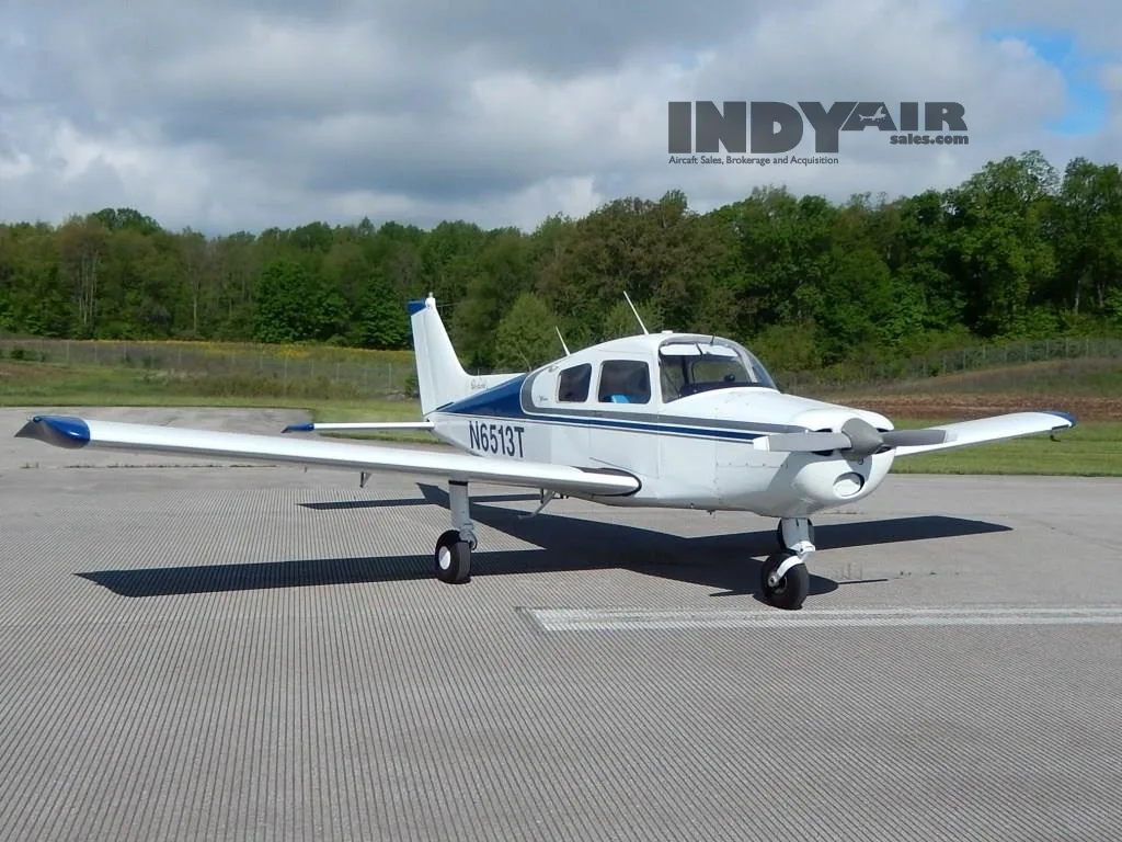 Exterior view of a 1968 Beech Sport III- N6513T Aircraft.