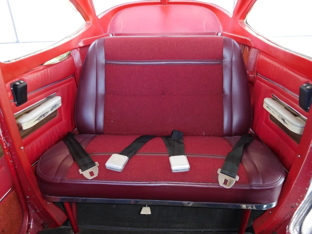 Cabin interior of a 1968 Cessna 172 - N46030 Aircraft.