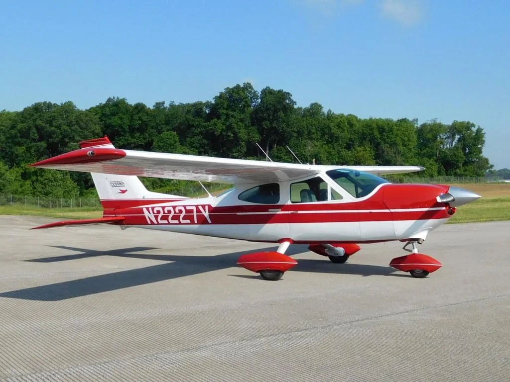Exterior view of a 1968 Cessna 177 Cardinal - N2227Y Aircraft.