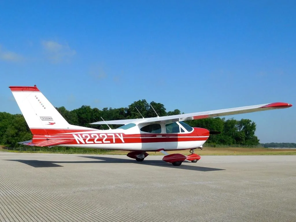 Exterior view of a 1968 Cessna 177 Cardinal - N2227Y Aircraft.