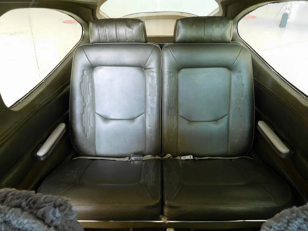 Cabin interior of a 1968 Cessna 177 Cardinal - N2227Y Aircraft.