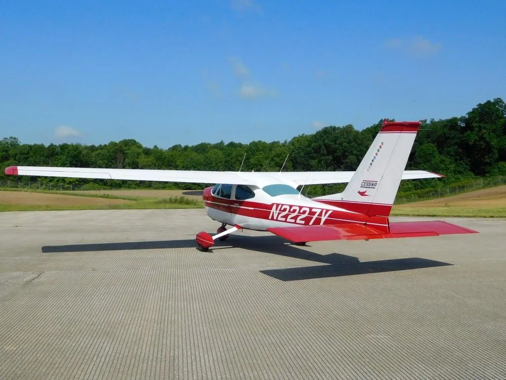 Exterior view of a 1968 Cessna 177 Cardinal - N2227Y Aircraft.