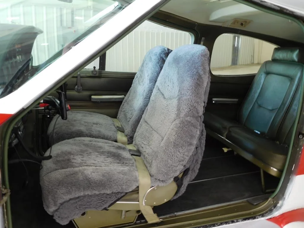 Cabin interior of a 1968 Cessna 177 Cardinal - N2227Y Aircraft.