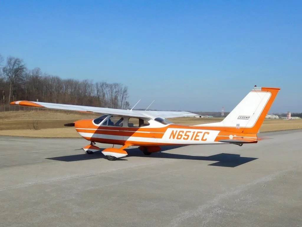 Exterior view of a 1968 Cessna 177 - N651EC Aircraft.