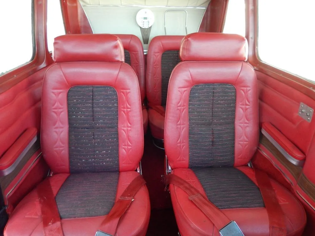 Cabin interior of a 1968 Cessna 337C- N2645S Aircraft.