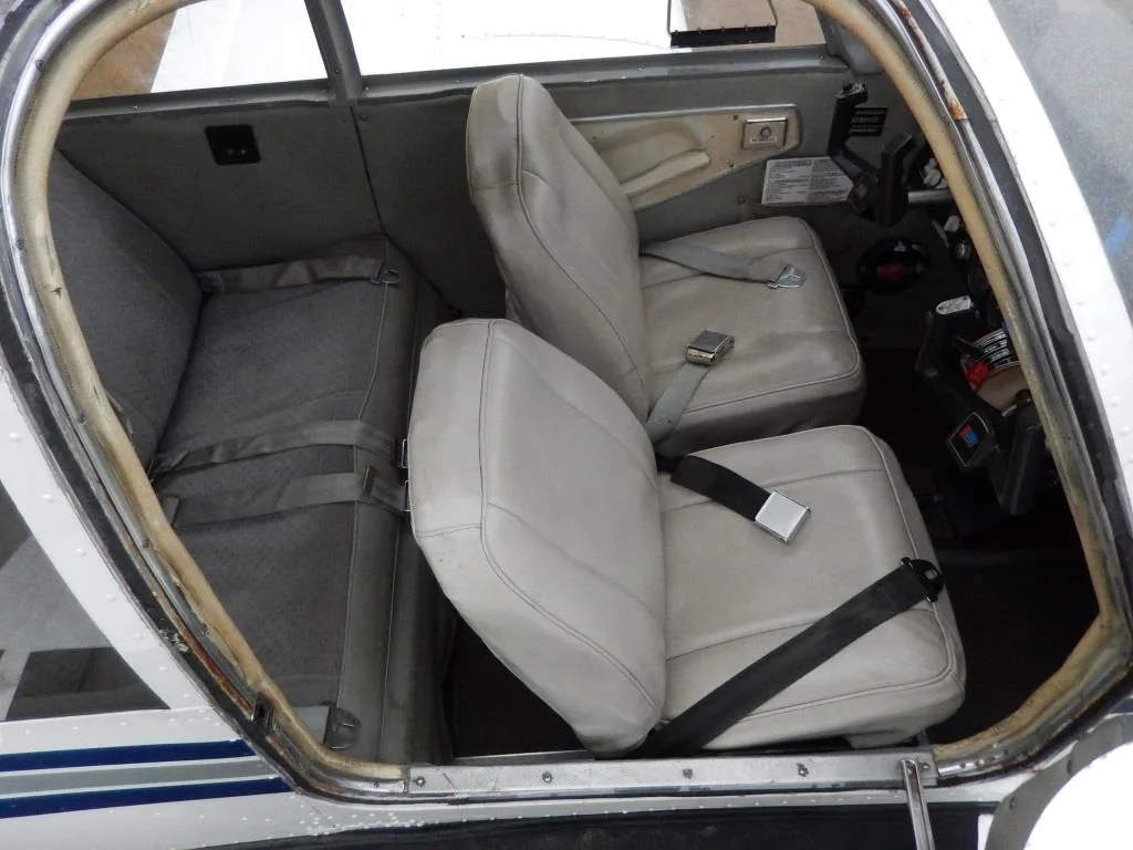 Cabin interior of a 1968 Piper Arrow 180- N7476J Aircraft.