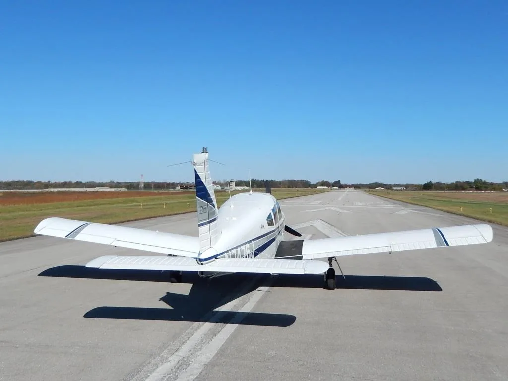 Exterior view of a 1968 Piper Arrow 180- N7476J Aircraft.