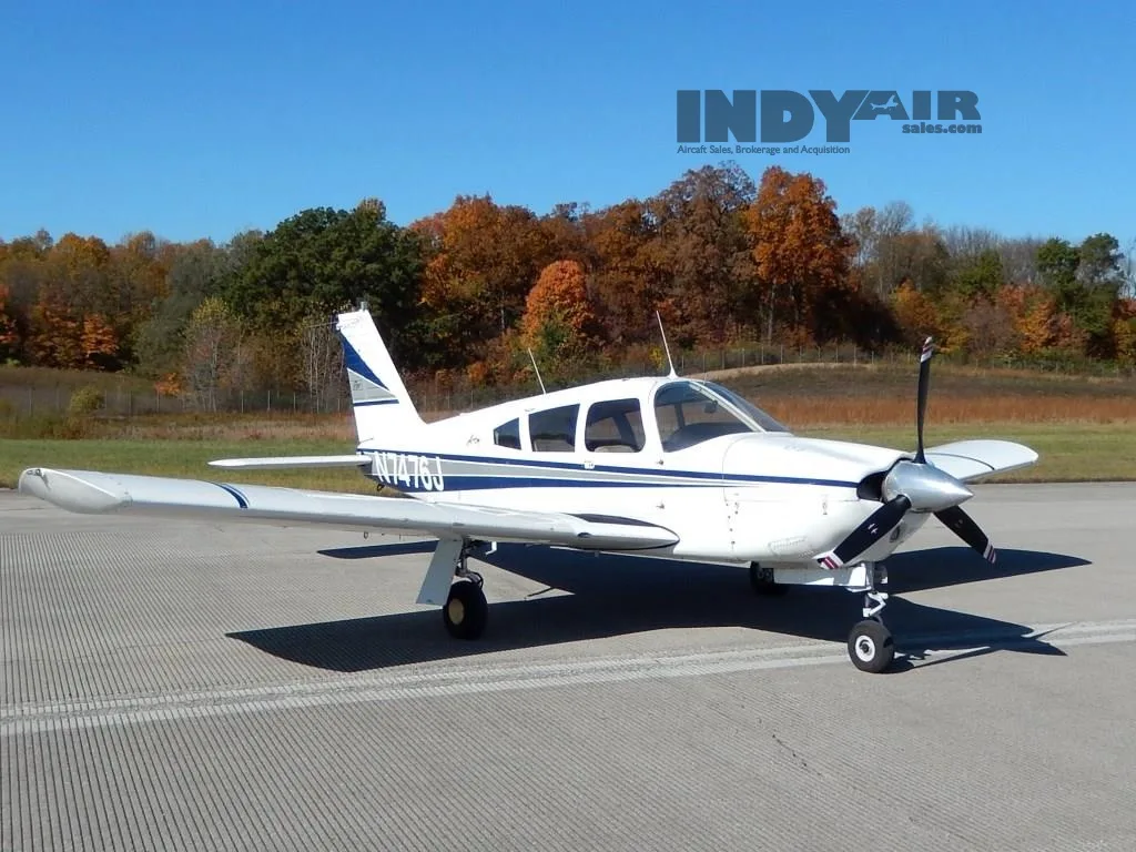 Exterior view of a 1968 Piper Arrow 180- N7476J Aircraft.