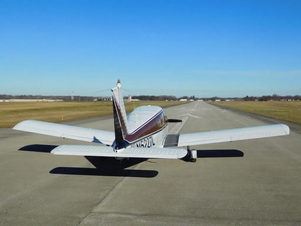 Exterior view of a 1968 Piper Cherokee 180 - N5227L Aircraft.