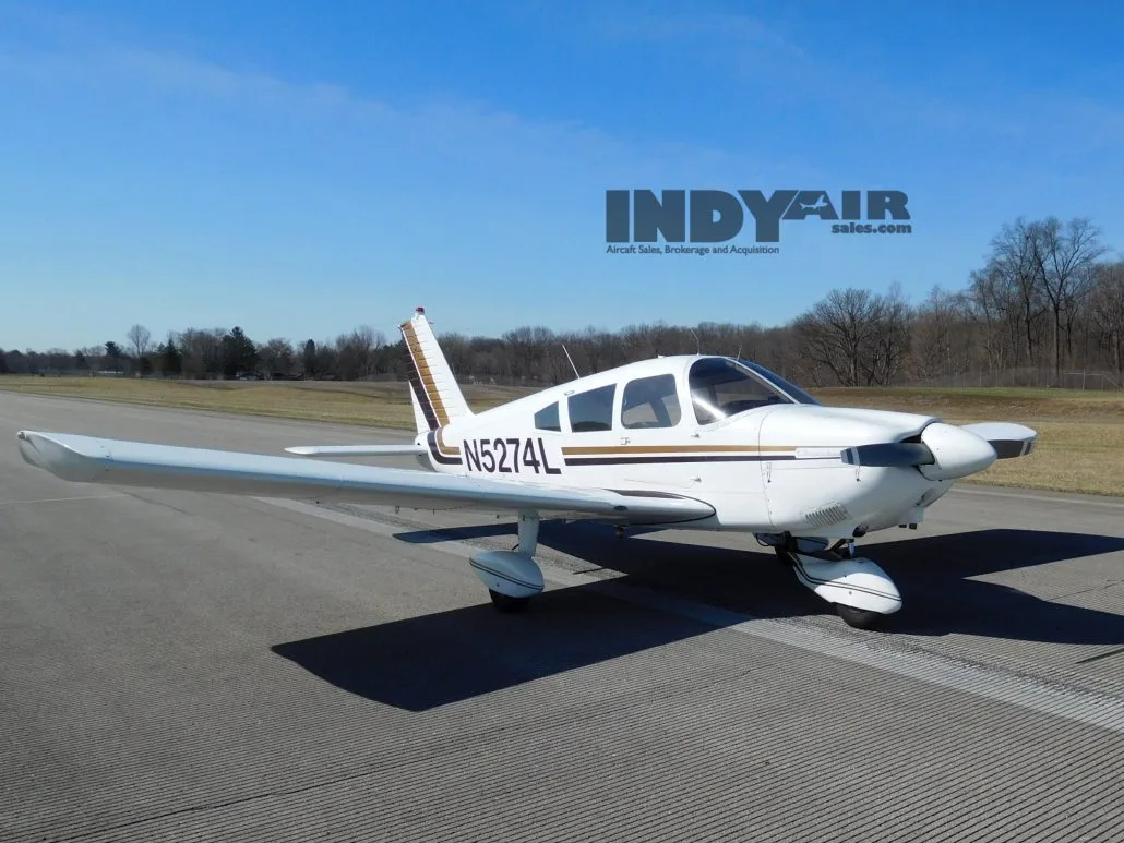 Exterior view of a 1968 Piper Cherokee 180D - N5274L Aircraft.