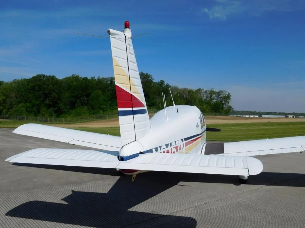 Exterior view of a 1969 Piper Cherokee 140 - N8175N Aircraft.