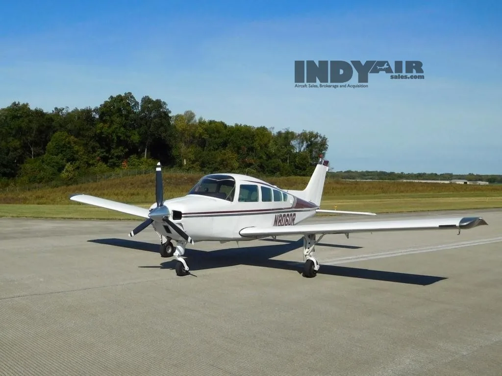 Exterior view of a 1970 Beech Sierra - N8060R Aircraft.