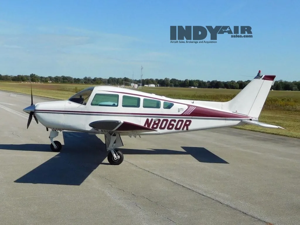 Exterior view of a 1970 Beech Sierra - N8060R Aircraft.
