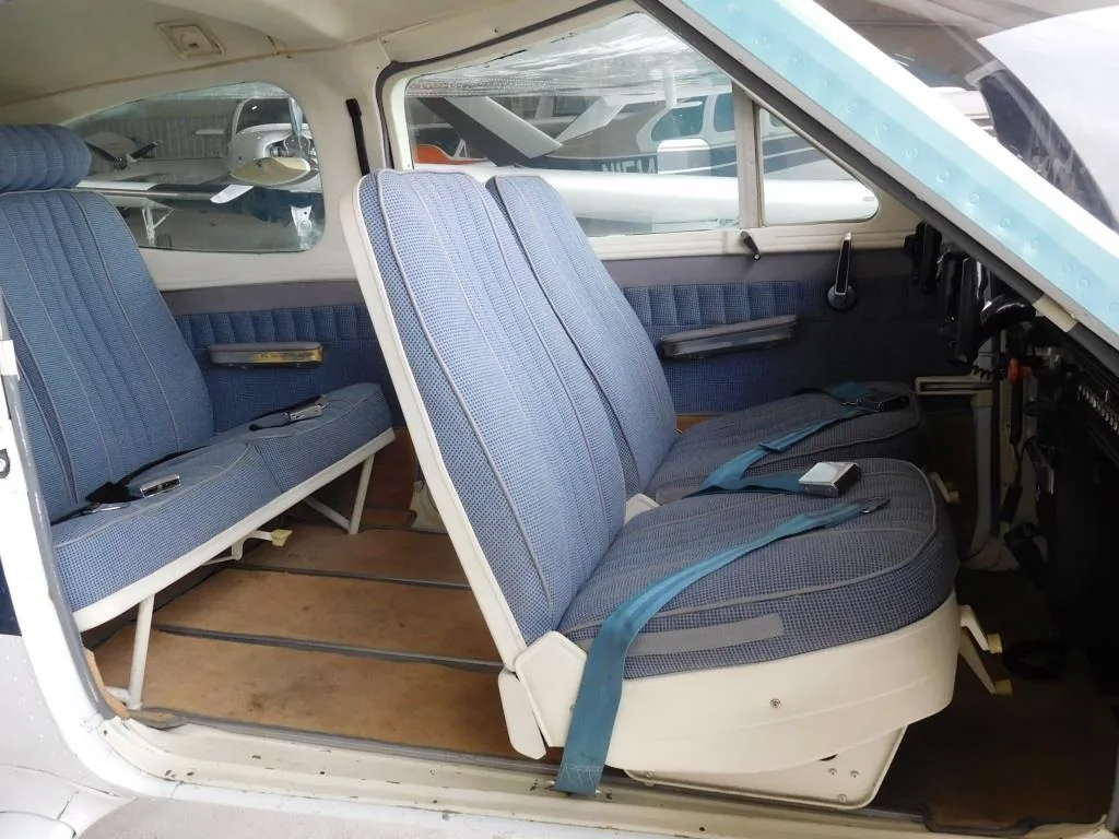Cabin interior of a 1970 Cessna 177B - N30685 Aircraft.