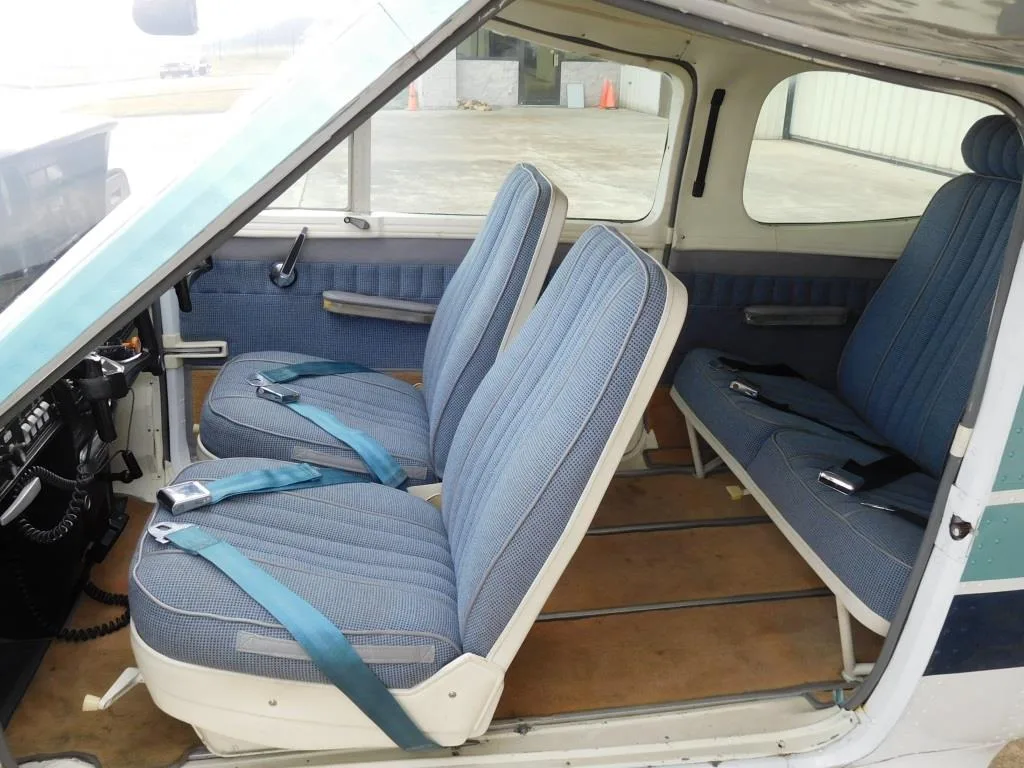 Cabin interior of a 1970 Cessna 177B - N30685 Aircraft.