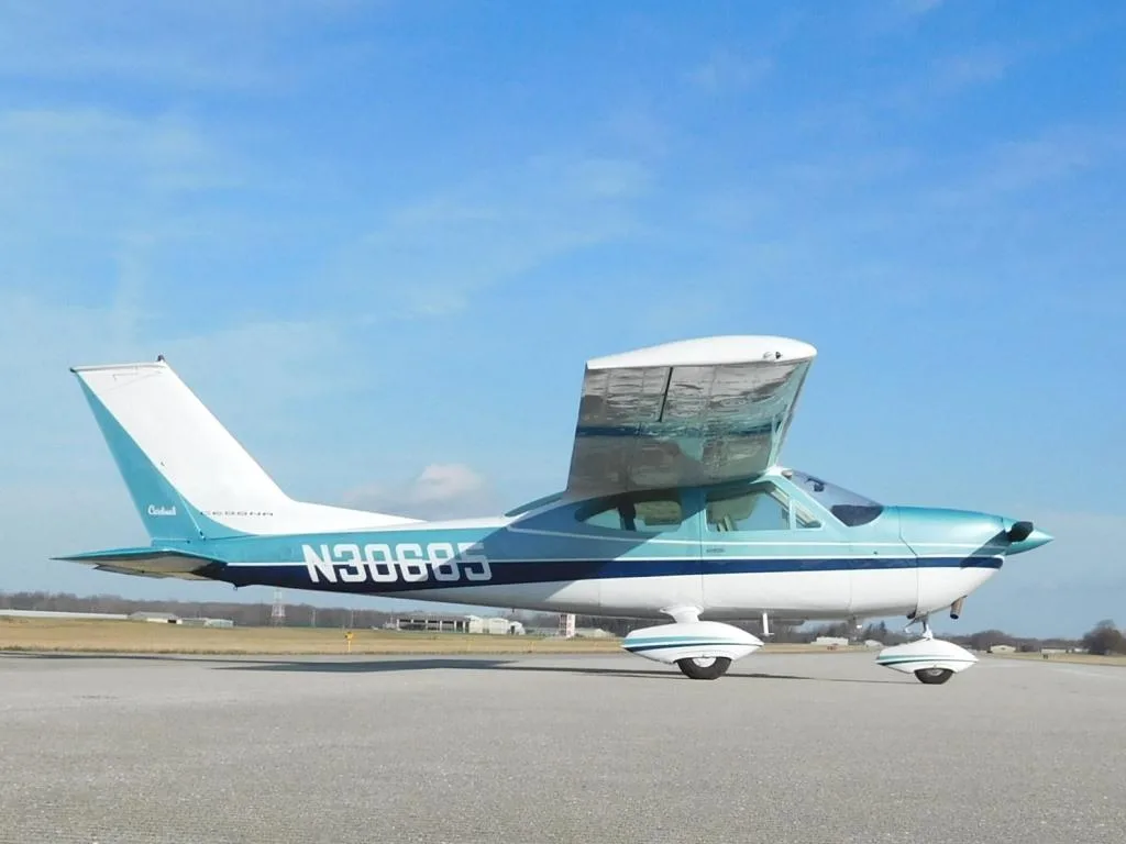 Exterior view of a 1970 Cessna 177B - N30685 Aircraft.