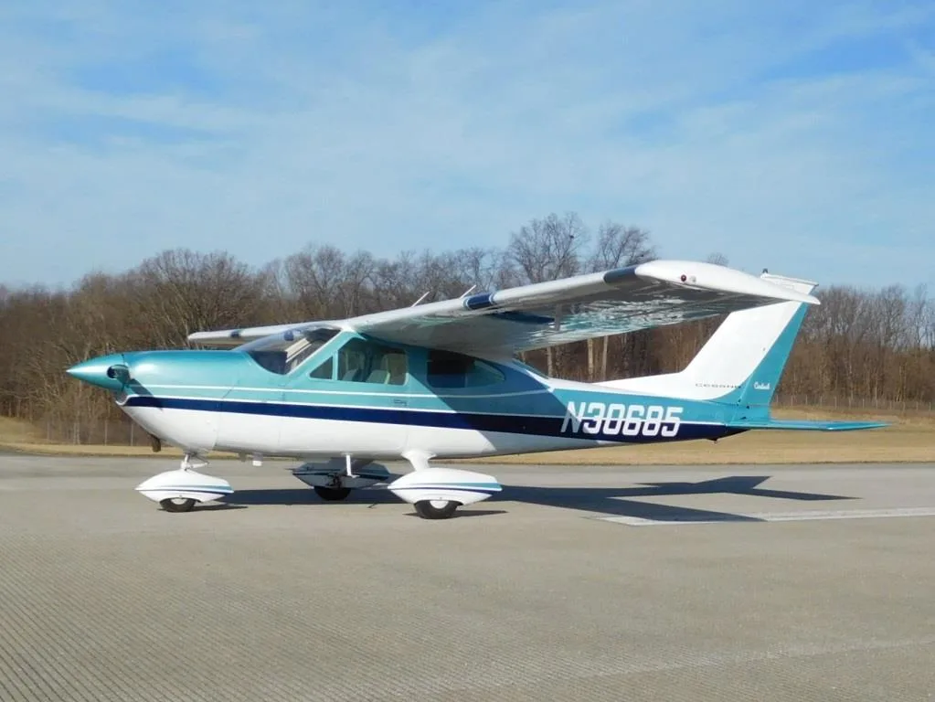 Exterior view of a 1970 Cessna 177B - N30685 Aircraft.