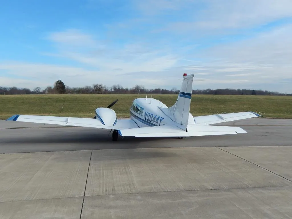 Exterior view of a 1971 Piper PA39 Twin Comanche- N8944Y Aircraft.