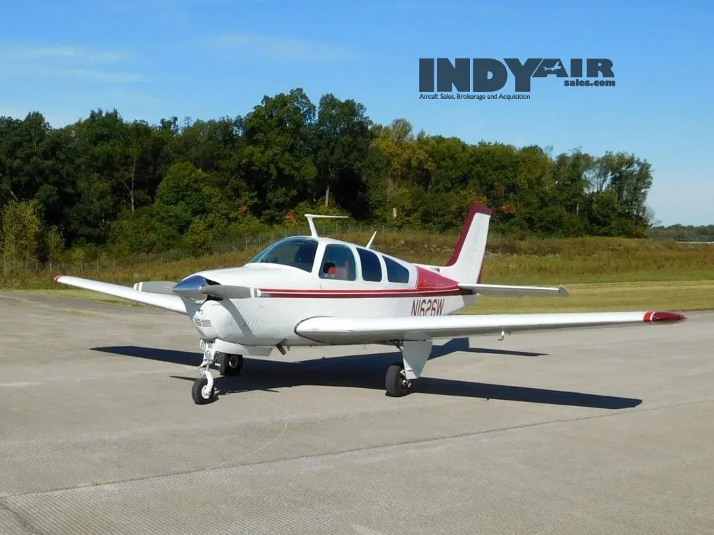 Exterior view of a 1972 Beech G33 Bonanza - N1626W Aircraft.