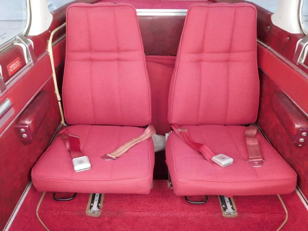 Cabin interior of a 1972 Beech G33 Bonanza - N1626W Aircraft.