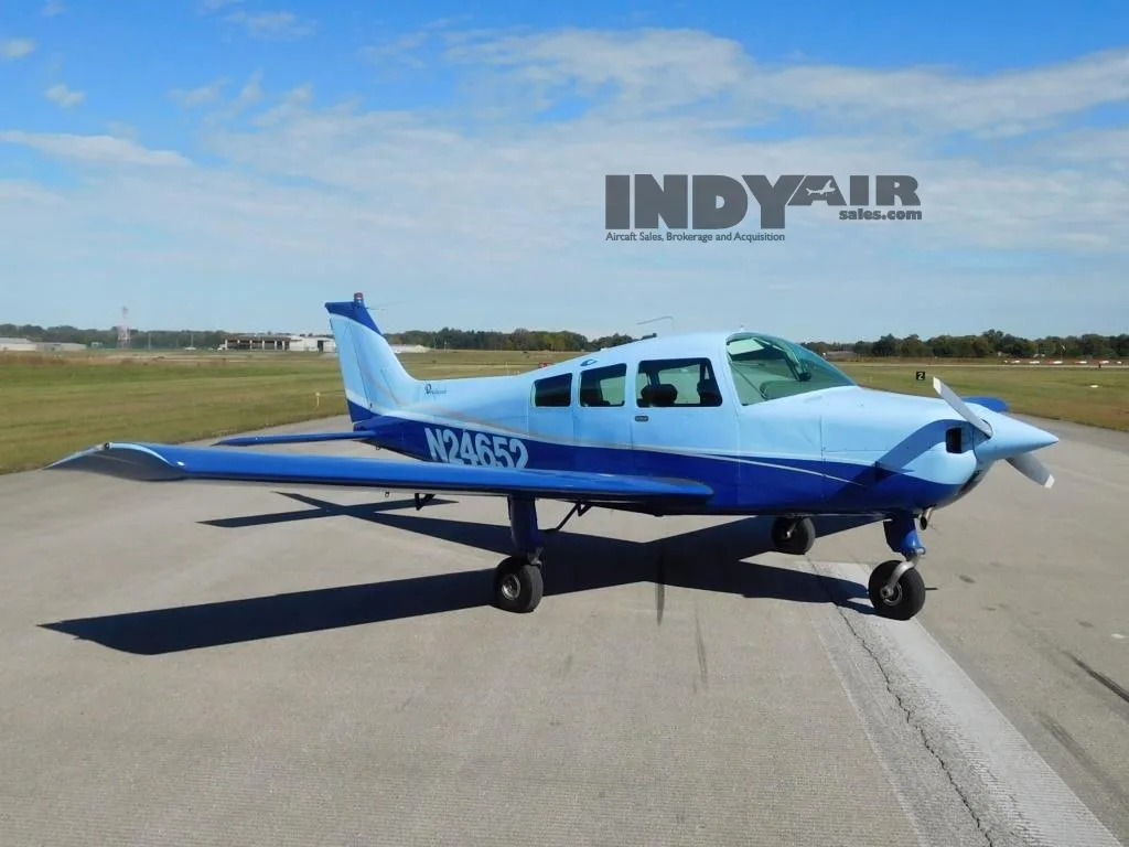 Exterior view of a 1972 Beech Sundowner- N24652 Aircraft.