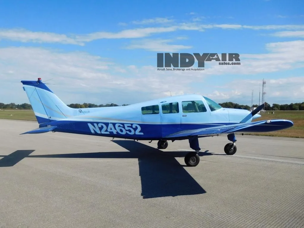 Exterior view of a 1972 Beech Sundowner- N24652 Aircraft.