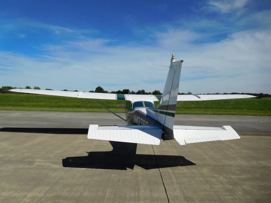 Exterior view of a 1972 Cessna 172 - N4378Q Aircraft.