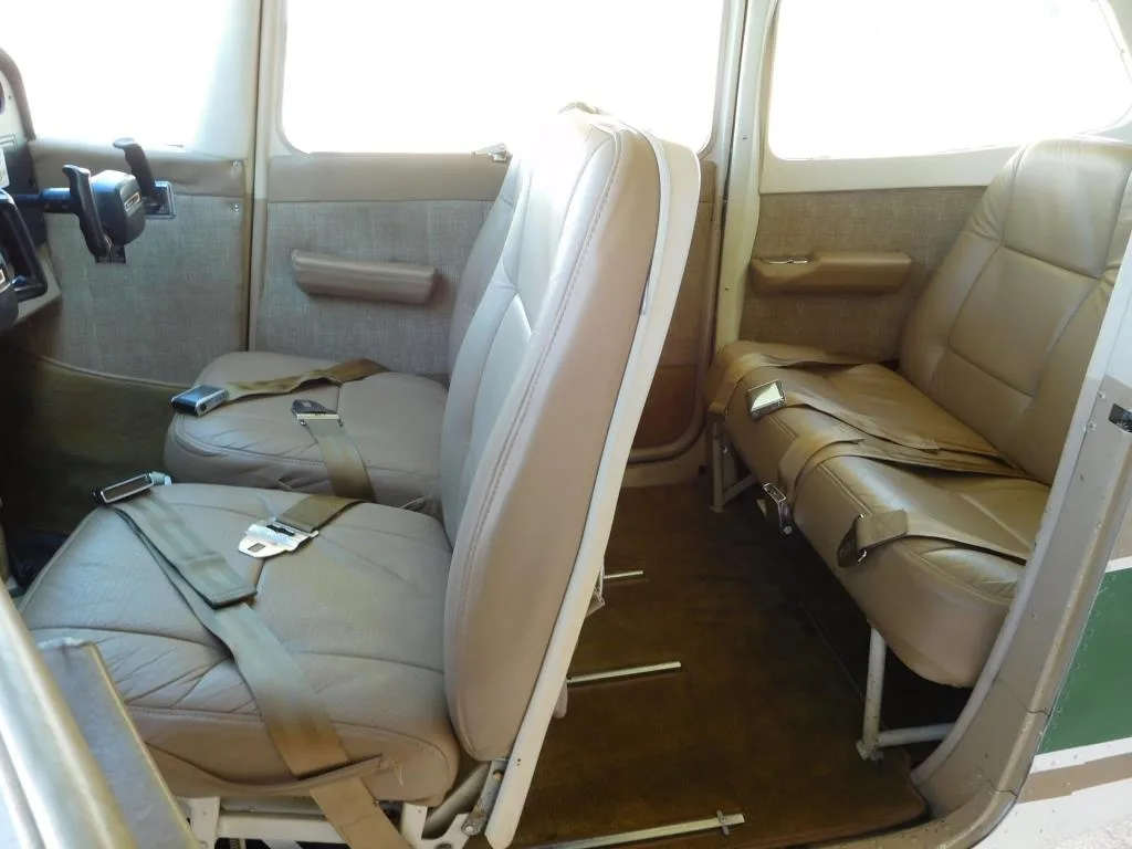 Cabin interior of a 1972 Cessna 172 - N4378Q Aircraft.